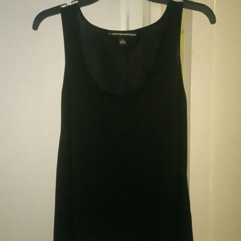Nwot Ellen Tracy Company Black Tank